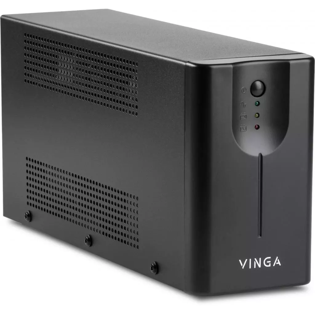 Источник бесперебойного питания Vinga LED 800VA metal case (VPE-800M) - 1 Источник бесперебойного питания Vinga LED 800VA metal case (VPE-800M) - 1