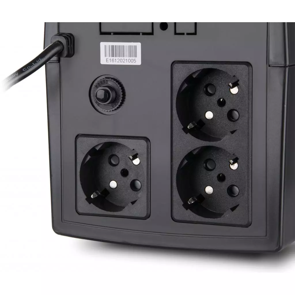 Источник бесперебойного питания Vinga LCD 1200VA plastic case (VPC-1200P) - 4 Источник бесперебойного питания Vinga LCD 1200VA plastic case (VPC-1200P) - 4