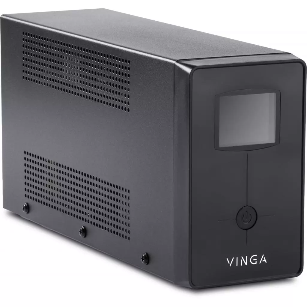Источник бесперебойного питания Vinga LCD 800VA metal case (VPC-800M) - 1