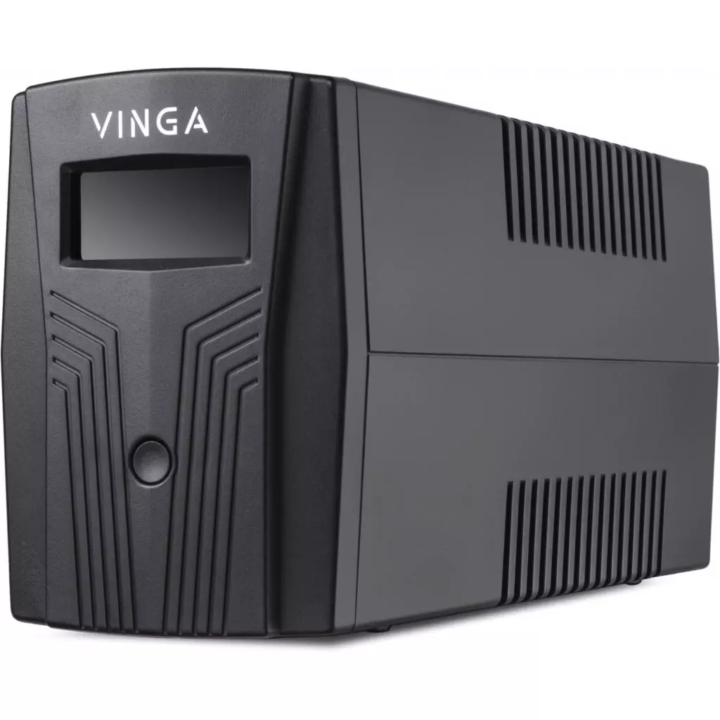 Источник бесперебойного питания Vinga LCD 800VA plastic case (VPC-800P) - 5