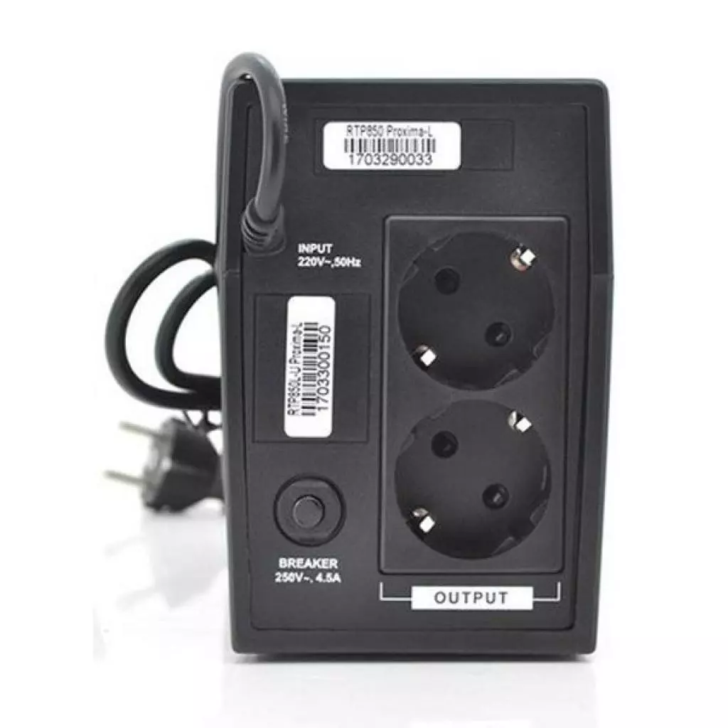 Источник бесперебойного питания Ritar RTP850 (510W) Proxima-L (RTP850L) - 1 Источник бесперебойного питания Ritar RTP850 (510W) Proxima-L (RTP850L) - 1