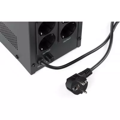 Источник бесперебойного питания Vinga LED 1500VA metal case (VPE-1500M) - 9 Источник бесперебойного питания Vinga LED 1500VA metal case (VPE-1500M) - 9