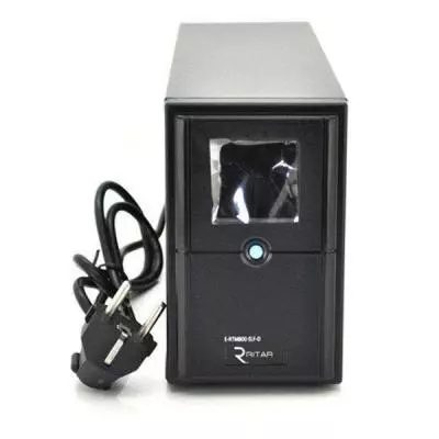 Источник бесперебойного питания Ritar E-RTM650 (390W) ELF-D (E-RTM650D) - 1