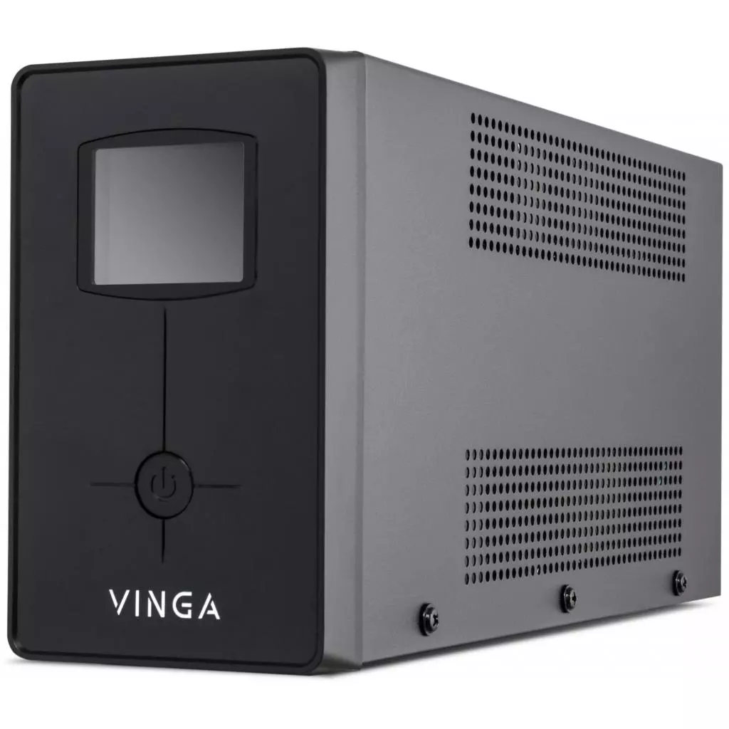 Источник бесперебойного питания Vinga LCD 1200VA metal case (VPC-1200M) - 6 Источник бесперебойного питания Vinga LCD 1200VA metal case (VPC-1200M) - 6