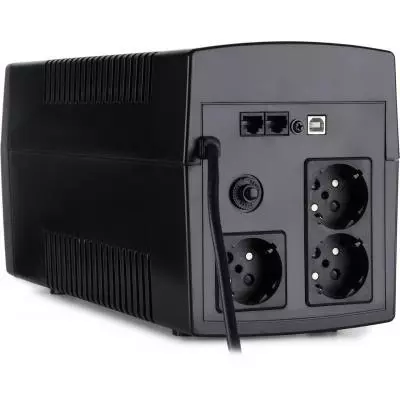 Источник бесперебойного питания Vinga LCD 1200VA plastic case with USB (VPC-1200PU) - 5 Источник бесперебойного питания Vinga LCD 1200VA plastic case with USB (VPC-1200PU) - 5