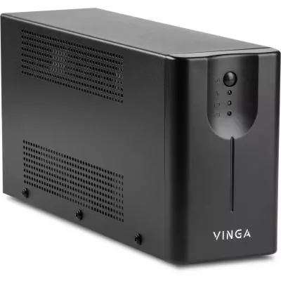 Источник бесперебойного питания Vinga LED 600VA metal case with USB (VPE-600MU) - 1 Источник бесперебойного питания Vinga LED 600VA metal case with USB (VPE-600MU) - 1