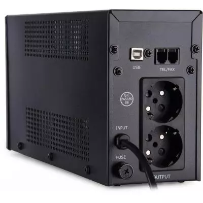 Источник бесперебойного питания Vinga LED 600VA metal case with USB (VPE-600MU) - 5 Источник бесперебойного питания Vinga LED 600VA metal case with USB (VPE-600MU) - 5