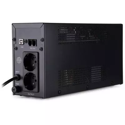 Источник бесперебойного питания Vinga LED 800VA metal case with USB (VPE-800MU) - 4