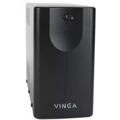 Источник бесперебойного питания Vinga LED 800VA metal case with USB (VPE-800MU) - 9