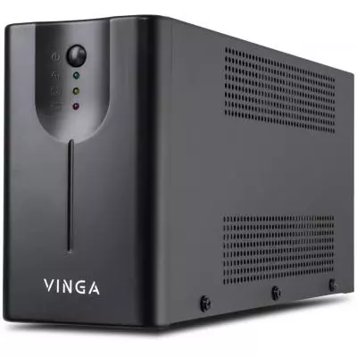 Источник бесперебойного питания Vinga LED 800VA metal case with USB (VPE-800MU)