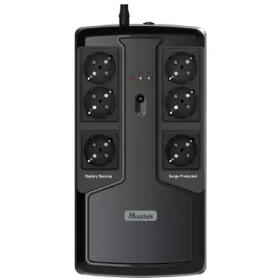 Источник бесперебойного питания Mustek PowerMust 600VA Offline (600-LED-OFF-T10) - 1 Источник бесперебойного питания Mustek PowerMust 600VA Offline (600-LED-OFF-T10) - 1