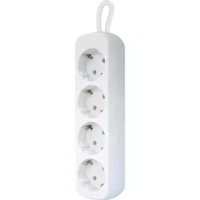 Сетевой удлинитель Defender E418 1.8 m 4 роз white (99225) - 1 Сетевой удлинитель Defender E418 1.8 m 4 роз white (99225) - 1