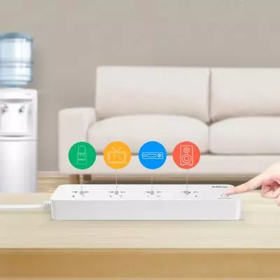 Сетевой удлинитель Broadlink умный с Wi-Fi MP1 4*розетки (MP1) - 4 Сетевой удлинитель Broadlink умный с Wi-Fi MP1 4*розетки (MP1) - 4