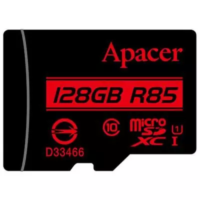 Карта памяти Apacer 128GB microSDXC Class10 UHS-I (AP128GMCSX10U5-R) - 1 Карта памяти Apacer 128GB microSDXC Class10 UHS-I (AP128GMCSX10U5-R) - 1