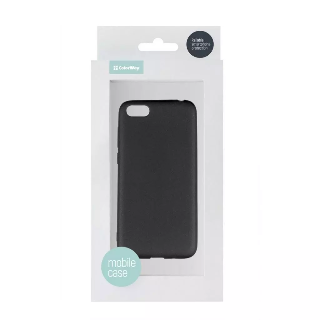 Чехол для моб. телефона ColorWay TPU matt для Huawei Y5 2018/Honor 7A, Black (CW-CTMHY518-BK)