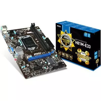 Материнская плата MSI H81M-E33 - 2