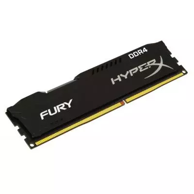 Модуль памяти для компьютера DDR4 8GB 2400 MHz HyperX FURY Black Kingston Fury (ex.HyperX) (HX424C15FB2/8) - 1 Модуль памяти для компьютера DDR4 8GB 2400 MHz HyperX FURY Black Kingston Fury (ex.HyperX) (HX424C15FB2/8) - 1