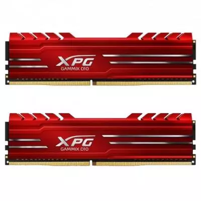 Модуль памяти для компьютера DDR4 16GB (2x8GB) 2666 MHz XPG GD10-HS Red ADATA (AX4U266638G16-DRG)