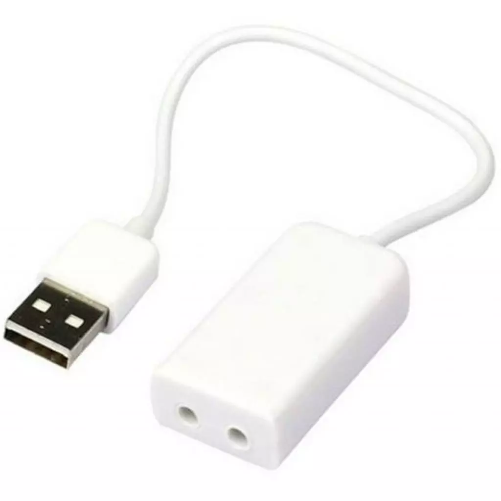 Звуковая плата Dynamode USB 8(7.1) каналов 3D RTL (USB-SOUND7-WHITE) - 1 Звуковая плата Dynamode USB 8(7.1) каналов 3D RTL (USB-SOUND7-WHITE) - 1