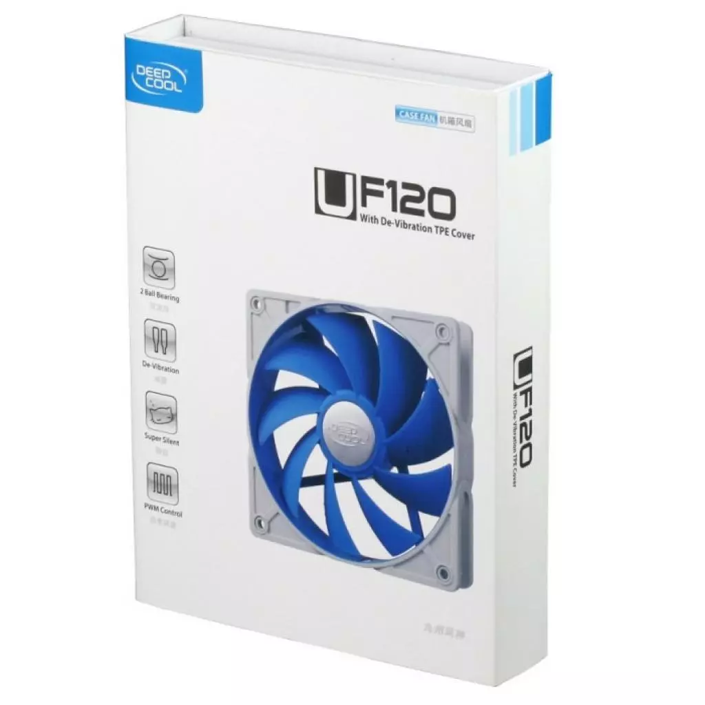 Кулер для корпуса Deepcool Ultra Silent (UF 120) - 3 Кулер для корпуса Deepcool Ultra Silent (UF 120) - 3