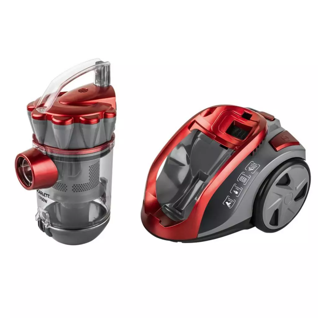 Пылесос Scarlett SC VC 80C02 ruby (SC-VC80C02ruby) - 3