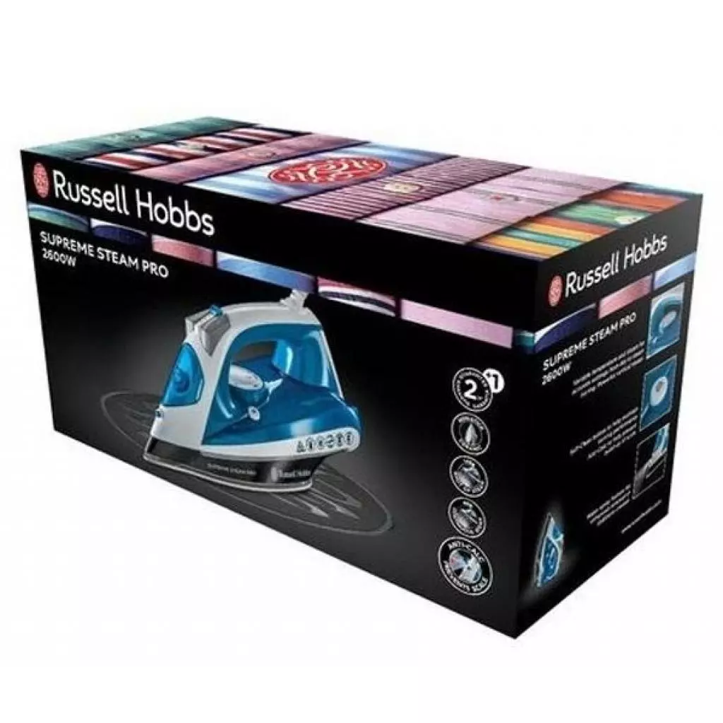 Утюг Russell Hobbs Supreme Steam Pro (23971-56) - 3 Утюг Russell Hobbs Supreme Steam Pro (23971-56) - 3