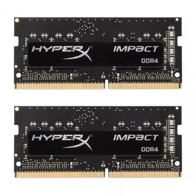 Модуль памяти для ноутбука SoDIMM DDR4 16GB (2x8GB) 2400 MHz HyperX Impact Kingston Fury (ex.HyperX) (HX424S14IB2K2/16)