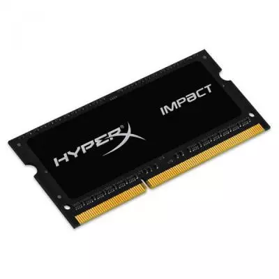 Модуль памяти для ноутбука SoDIMM DDR3L 8GB 1600 MHz HyperX Impact Kingston Fury (ex.HyperX) (HX316LS9IB/8) - 1 Модуль памяти для ноутбука SoDIMM DDR3L 8GB 1600 MHz HyperX Impact Kingston Fury (ex.HyperX) (HX316LS9IB/8) - 1