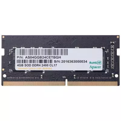 Модуль памяти для ноутбука SoDIMM DDR4 8GB 2400 MHz Apacer (ES.08G2T.GFH)