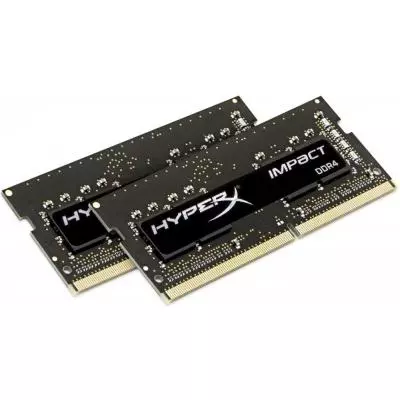Модуль памяти для ноутбука SoDIMM DDR4 8GB (2x4GB) 2400 MHz HyperX Impact Kingston Fury (ex.HyperX) (HX424S14IBK2/8) - 1 Модуль памяти для ноутбука SoDIMM DDR4 8GB (2x4GB) 2400 MHz HyperX Impact Kingston Fury (ex.HyperX) (HX424S14IBK2/8) - 1