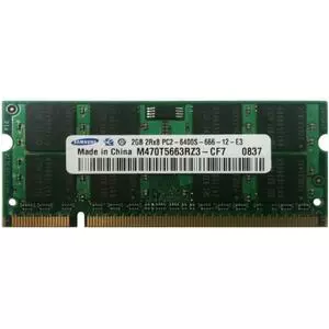 Модуль памяти для ноутбука SoDIMM DDR2 2GB 800 MHz Samsung (M470T5663RZ3-CF7)