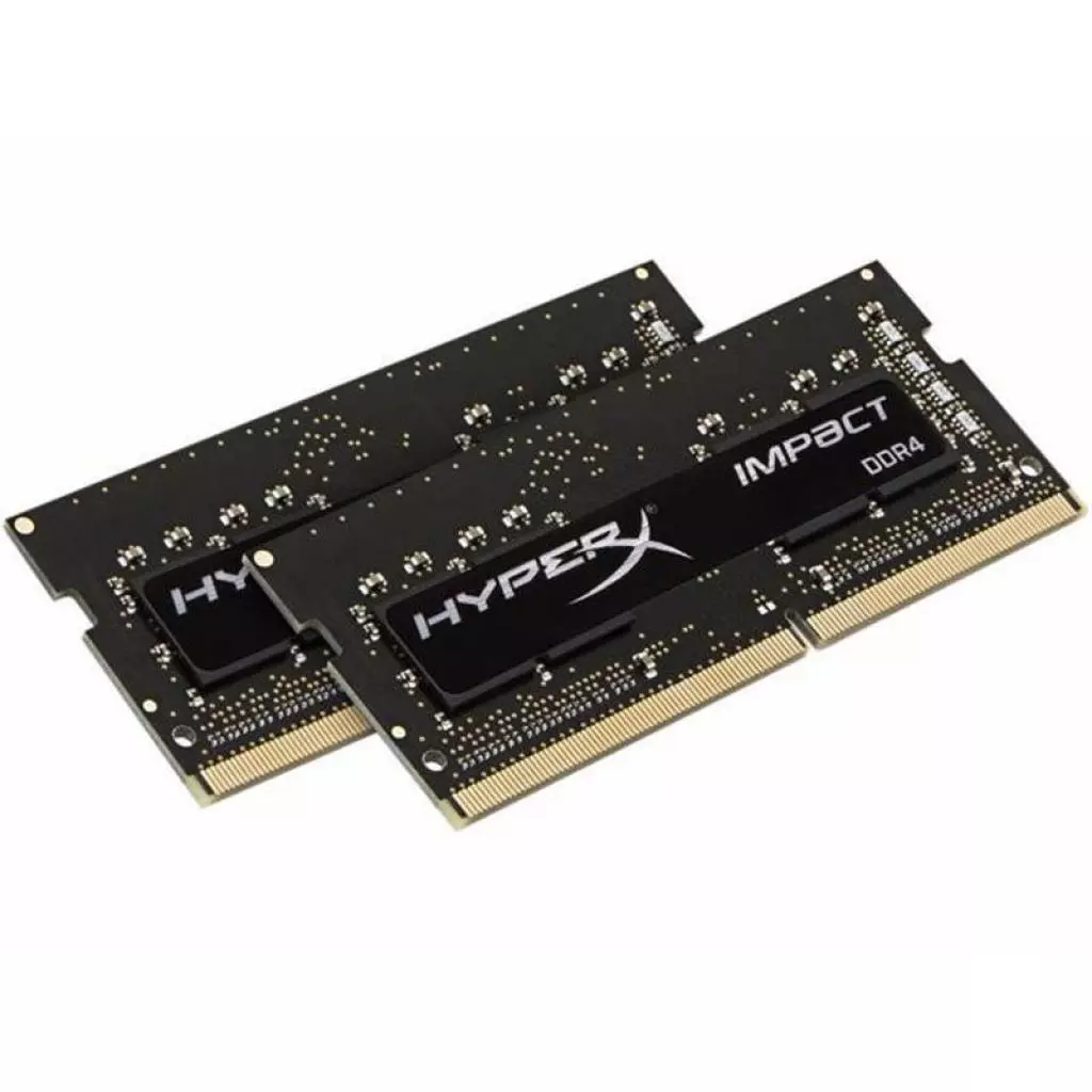 Модуль памяти для ноутбука SoDIMM DDR4 16GB (2x8GB) 2666 MHz HyperX Impact Kingston Fury (ex.HyperX) (HX426S15IB2K2/16) - 1 Модуль памяти для ноутбука SoDIMM DDR4 16GB (2x8GB) 2666 MHz HyperX Impact Kingston Fury (ex.HyperX) (HX426S15IB2K2/16) - 1
