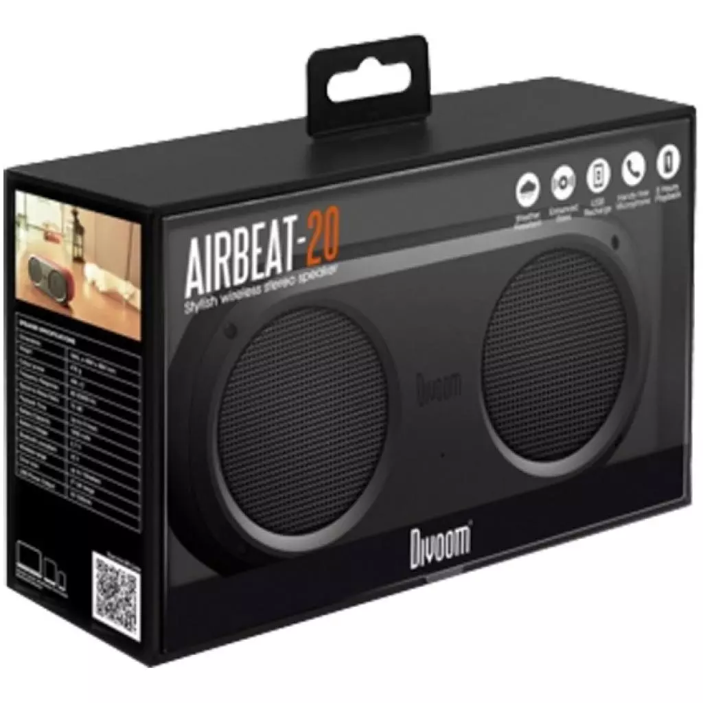 Акустическая система Divoom Airbeat 20 black - 5