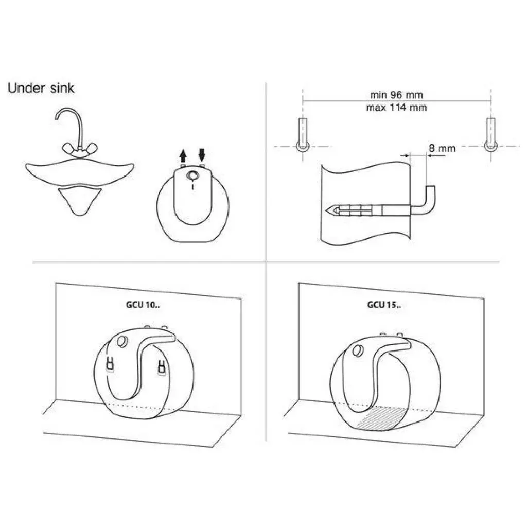 Бойлер Tesy BILIGHT COMPACT 15 U - 4 Бойлер Tesy BILIGHT COMPACT 15 U - 4