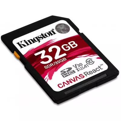 Карта памяти Kingston 32GB SDHC class 10 UHS-1 U3 (SDR/32GB) - 1 Карта памяти Kingston 32GB SDHC class 10 UHS-1 U3 (SDR/32GB) - 1