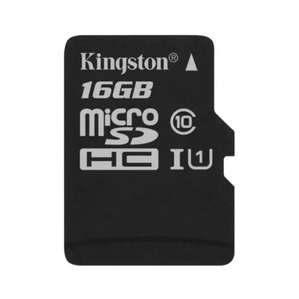 Карта памяти Kingston 16GB microSDHC class 10 Canvas Select Plus 100R A1 (SDCS2/16GBSP)