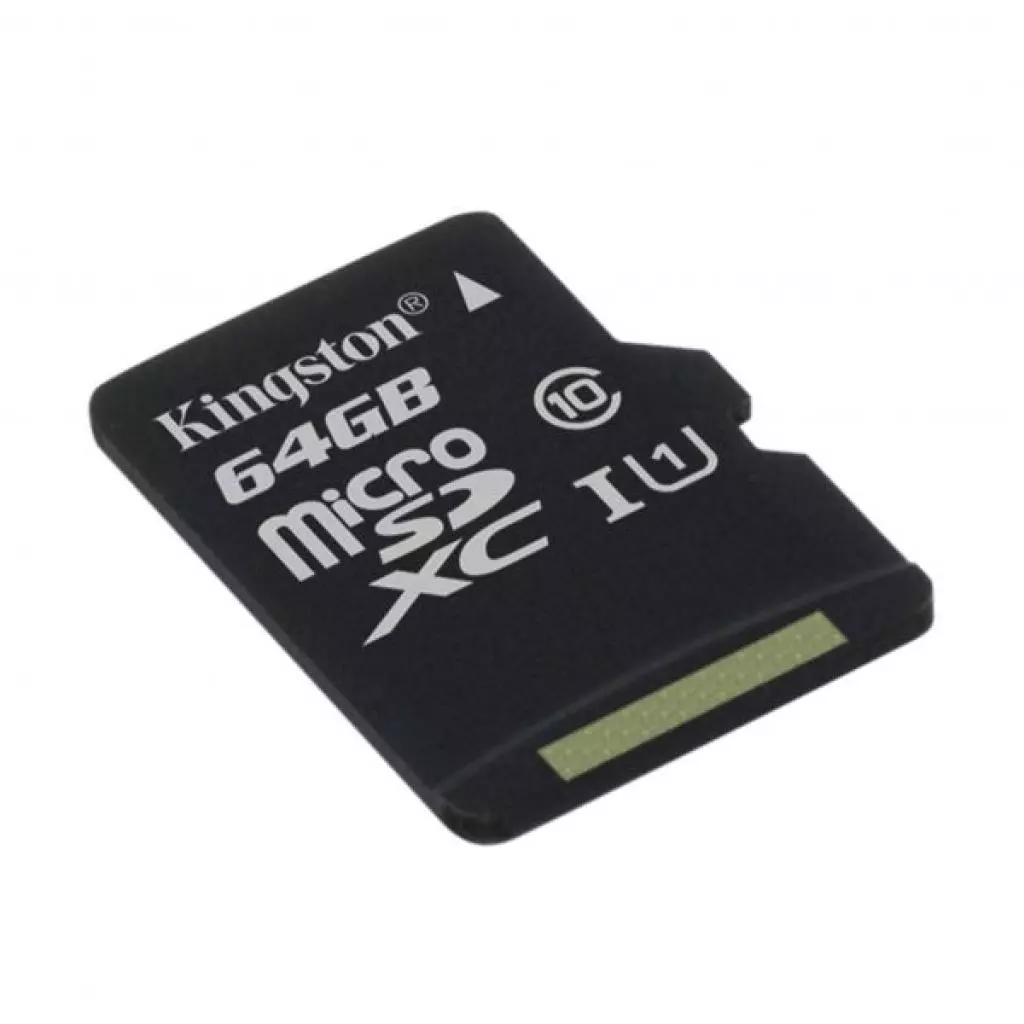 Карта памяти Kingston 64GB microSDXC Class 10 Canvas Select Plus 100R A1 (SDCS2/64GBSP) - 1 Карта памяти Kingston 64GB microSDXC Class 10 Canvas Select Plus 100R A1 (SDCS2/64GBSP) - 1