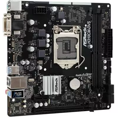 Материнская плата ASRock H310CM-DVS - 2 Материнская плата ASRock H310CM-DVS - 2