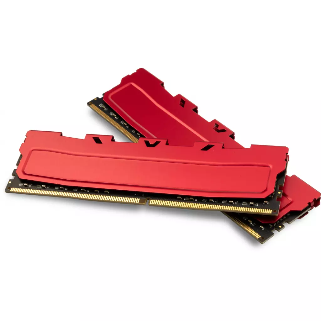 Модуль памяти для компьютера DDR4 16GB (2x8GB) 3200 MHz Kudos Red eXceleram (EKRED4163217AD) - 2 Модуль памяти для компьютера DDR4 16GB (2x8GB) 3200 MHz Kudos Red eXceleram (EKRED4163217AD) - 2