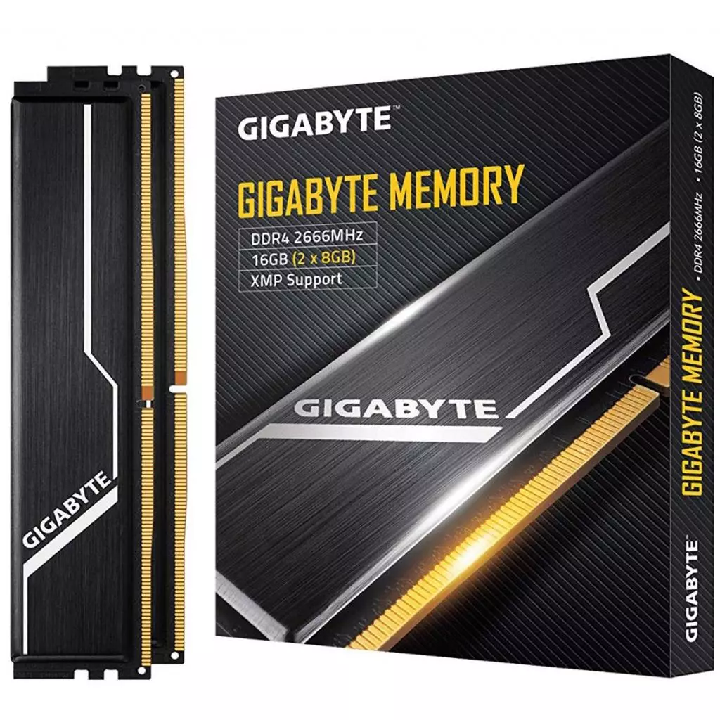 Модуль памяти для компьютера DDR4 16GB (2x8GB) 2666 MHz Timing GIGABYTE (GP-GR26C16S8K2HU416) - 3