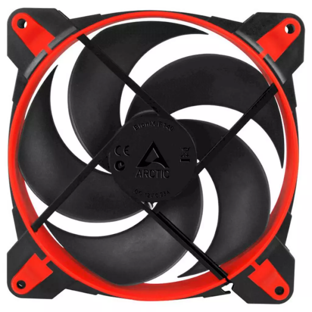 Кулер для корпуса Arctic BioniX P140 Red (ACFAN00127A) - 2 Кулер для корпуса Arctic BioniX P140 Red (ACFAN00127A) - 2
