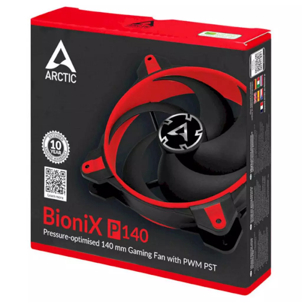 Кулер для корпуса Arctic BioniX P140 Red (ACFAN00127A) - 3 Кулер для корпуса Arctic BioniX P140 Red (ACFAN00127A) - 3