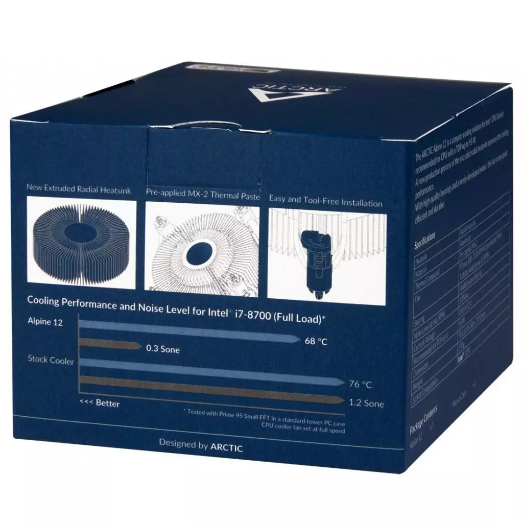 Кулер для процессора Arctic Alpine 12 LP (ACALP00029A) - 6