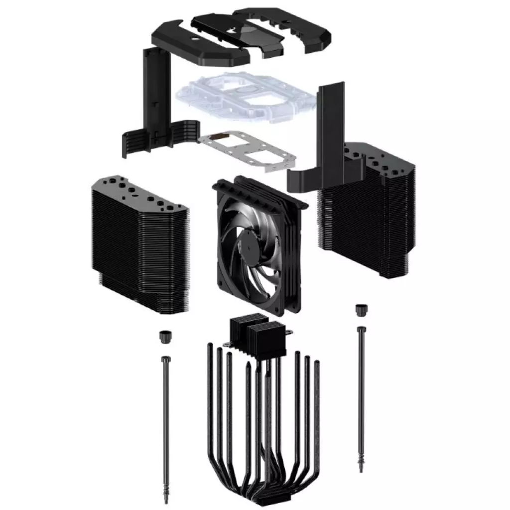 Кулер для процессора CoolerMaster MasterAir MA620M (MAM-D6PN-120PA-R1) - 7 Кулер для процессора CoolerMaster MasterAir MA620M (MAM-D6PN-120PA-R1) - 7