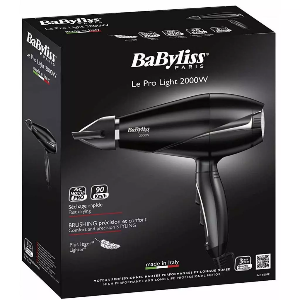 Фен Babyliss 6604E - 7 Фен Babyliss 6604E - 7