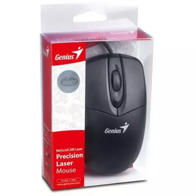 Мышка Genius NetScroll 200 USB Black (31010239101) - 4 Мышка Genius NetScroll 200 USB Black (31010239101) - 4