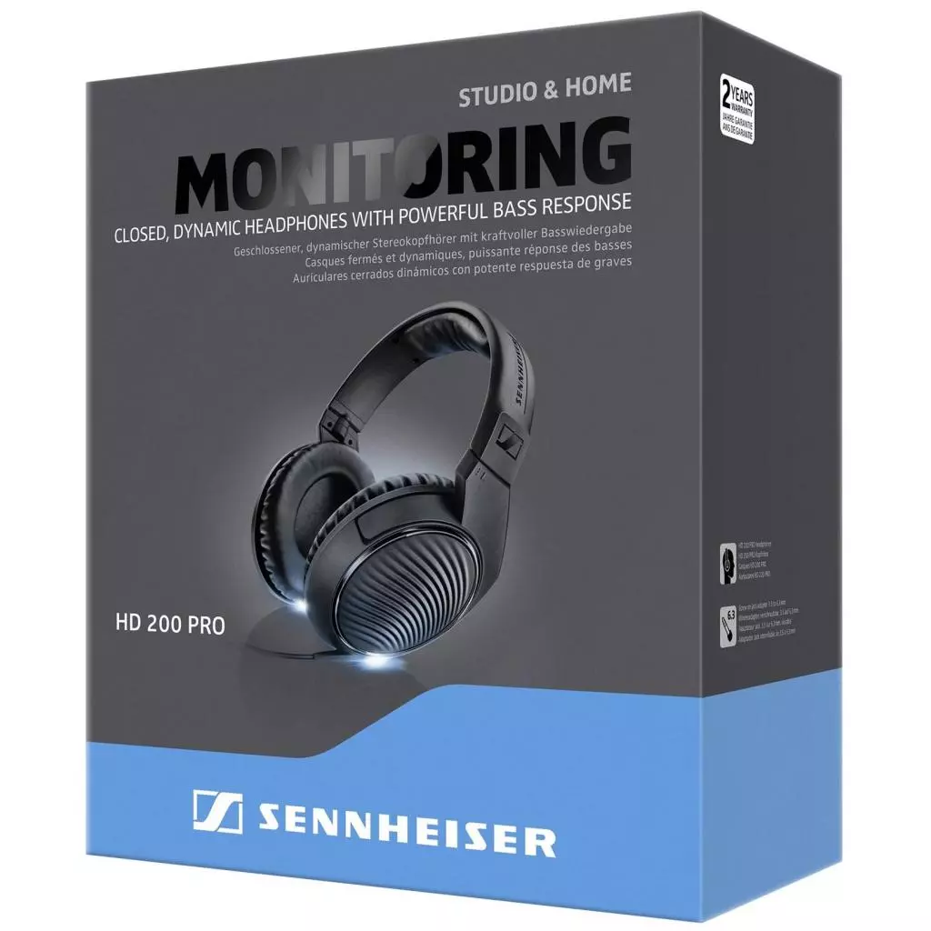 Наушники Sennheiser HD 200 PRO (507182) - 4 Наушники Sennheiser HD 200 PRO (507182) - 4