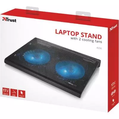 Подставка для ноутбука Trust Azul Laptop Cooling Stand with dual fans (20104) - 9 Подставка для ноутбука Trust Azul Laptop Cooling Stand with dual fans (20104) - 9