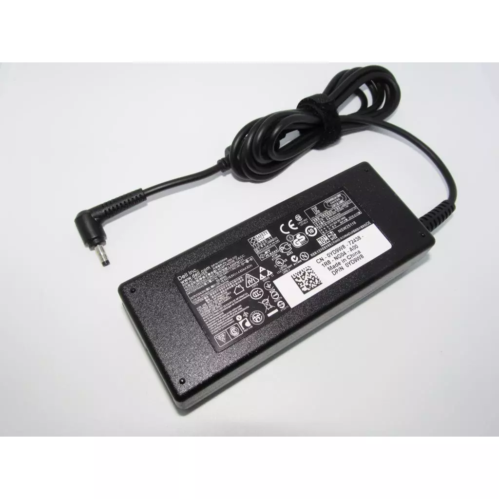 Блок питания к ноутбуку Dell 90W 19.5V, 4.62A, разъем 4.0/1.7 delta-корпус (PA-1900-32D4 / A40247) - 1 Блок питания к ноутбуку Dell 90W 19.5V, 4.62A, разъем 4.0/1.7 delta-корпус (PA-1900-32D4 / A40247) - 1