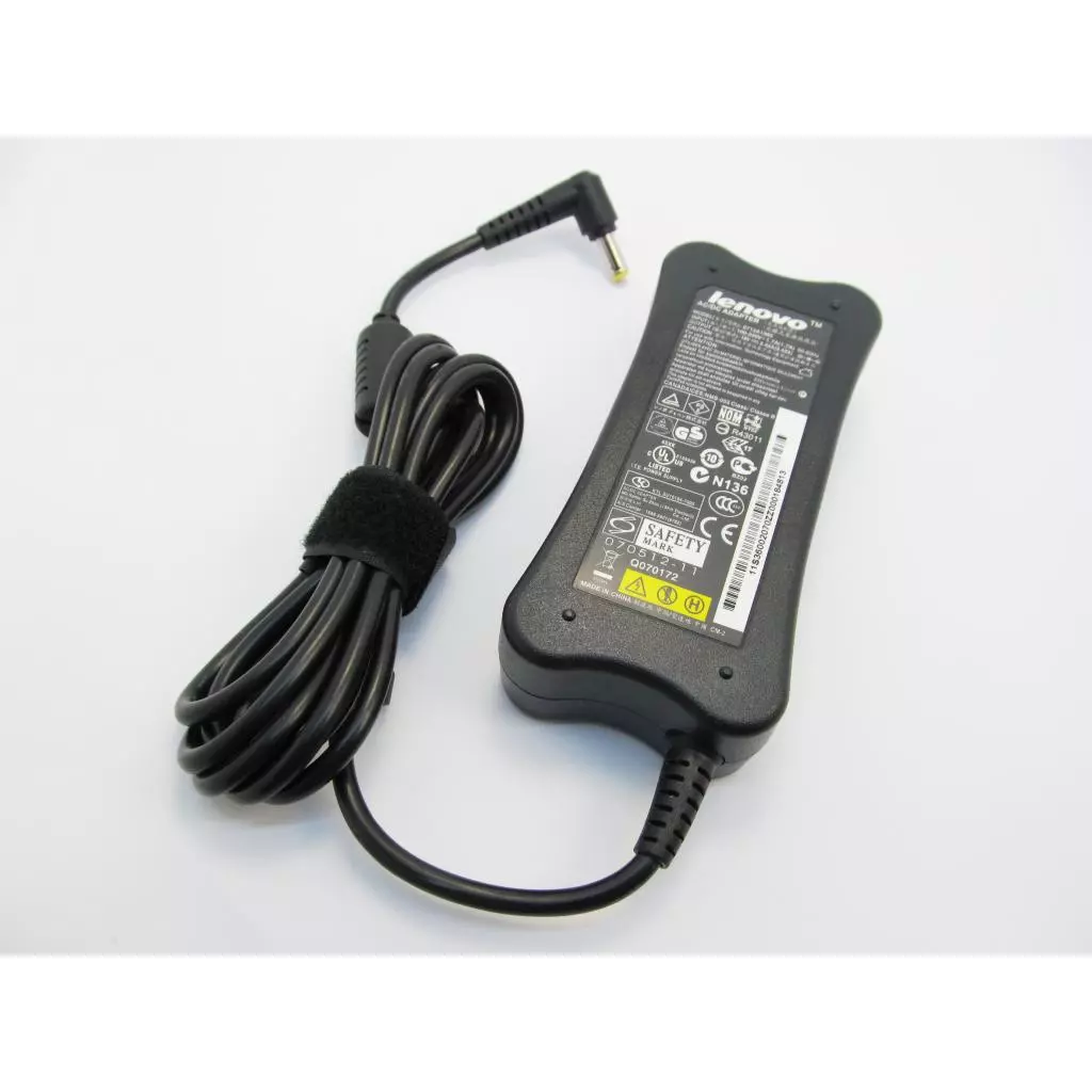 Блок питания к ноутбуку Lenovo 65W 19V, 3.42A, разъем 5.5/2.5 Bone-корпус (0712A1965 / A40257)